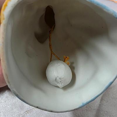 Vintage Jasco Merri-Bells Bisque Porcelain Cinderella Girl Bell Figurine