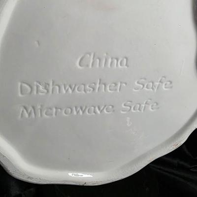 Vintage Santa Claus Cookie Jar with Toy Sack - Christmas Holiday Canister