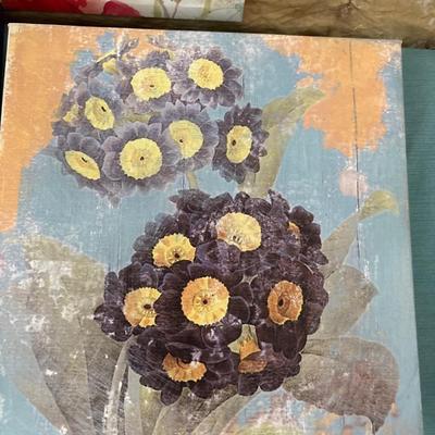 Sale Photo Thumbnail #599: Butterfly 17 1/2 x 17 1/2, purple 15 x 15, small 12 x 12