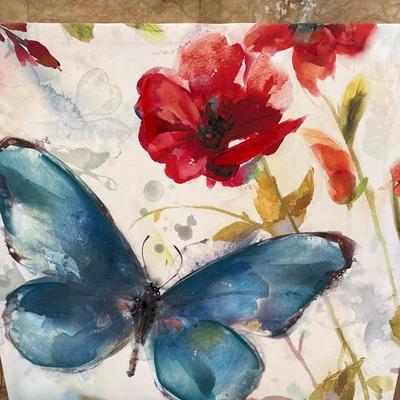 Sale Photo Thumbnail #597: Butterfly 17 1/2 x 17 1/2, purple 15 x 15, small 12 x 12