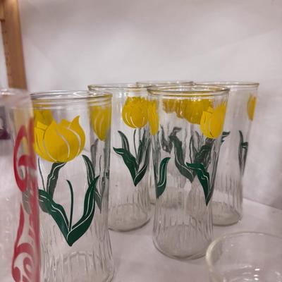 Sale Photo Thumbnail #788: Three large ones, plus juice glasses