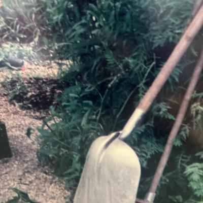 Sale Photo Thumbnail #628: There is a crack in the glass. 25.5 x 36