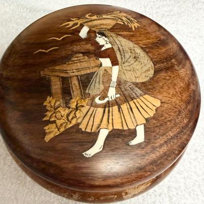 Nice lot of clean Asian Style Jewelry & Trinket Boxes