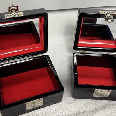 Nice lot of clean Asian Style Jewelry & Trinket Boxes