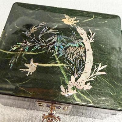 Nice lot of clean Asian Style Jewelry & Trinket Boxes