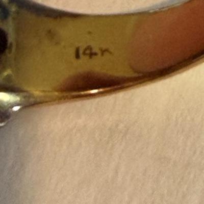 14k Gold Men’s Masonic Ring Size 10 - 10 grams