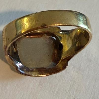 14k Gold Men’s Masonic Ring Size 10 - 10 grams