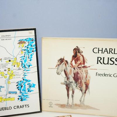 Sale Photo Thumbnail #316: If you collect Native American crafts - these reference books will be of interest to you
Colorado /New Mexico Pueblo Crafts Softcover 145 pages 
The story of Navajo weaving  48 pages soft cover 
Pima Indian Baskets soft cover 40 pages 
American Indian Art