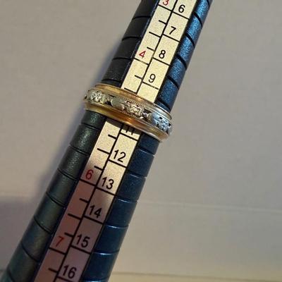 14k Yellow Gold Bands 4.4 grams Size 5&6