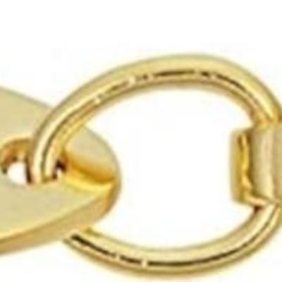 Solid 14k Yellow Gold Filled Rope Chain Necklace