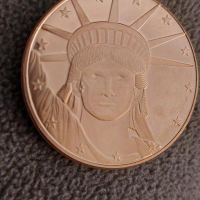 Liberty Copper Round