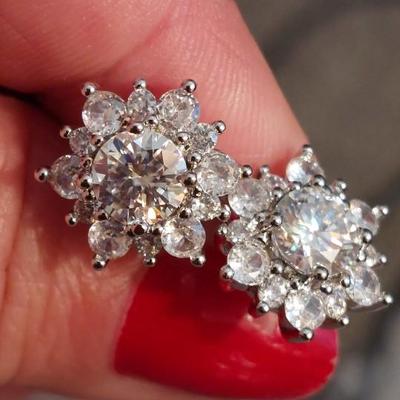 GRA CERTIFIED MOISSANITE Earrings