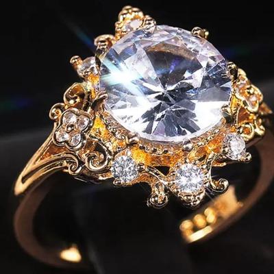 Lab-Created Diamond Ring