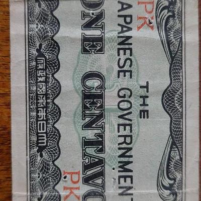 Japanese Invasion Money 1942