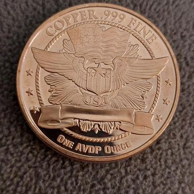 Liberty Copper Round