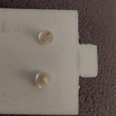 Fashion Earrings Gold and Pearl