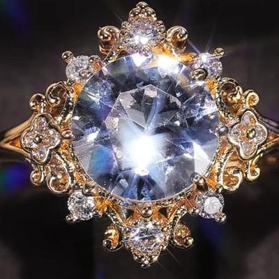 Lab-Created Diamond Ring