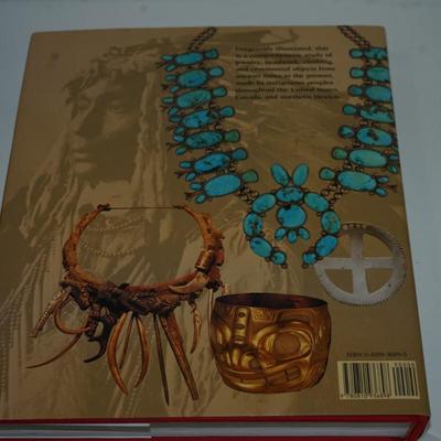 Sale Photo Thumbnail #391: NORTH AMERICAN INDIAN JEWELRY AND ADORNMENT 
LPOIS DUBIN 
PAGES 604
GOOD CONDITION WITH DUST JACKET
10" BY 11 1/2" BY 2"