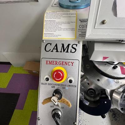 Cams 1 Head Rhinestone Machine!