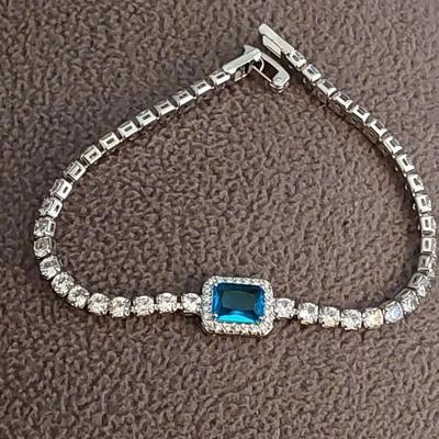 Fashion Bracelet Blue Topaz