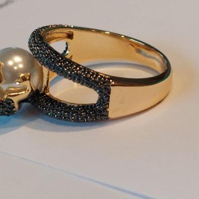 Frog Fashion Ring Size 8