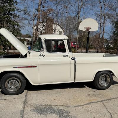 1955 Chevrolet Cameo Carrier Truck - Fully Restored w/60s Corvette 350 under the Hood - 1300 miles Garage Kept