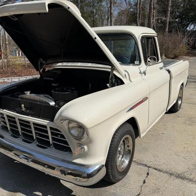1955 Chevrolet Cameo Carrier Truck - Fully Restored w/60s Corvette 350 under the Hood - 1300 miles Garage Kept