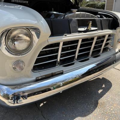 1955 Chevrolet Cameo Carrier Truck - Fully Restored w/60s Corvette 350 under the Hood - 1300 miles Garage Kept