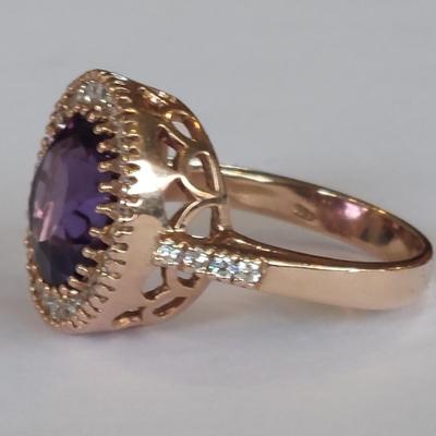 Lab-Created Sapphire Ring