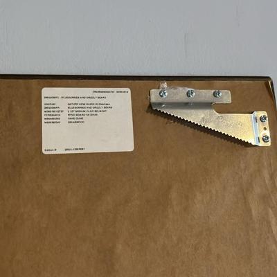 "Blueberries and Grizzly Bears" – Thomas D. Mangelsen Signed Limited Edition 61/1200, Framed