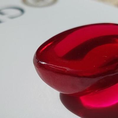 GIA CERTIFIED LAB GROWN RUBY 74.98 CT