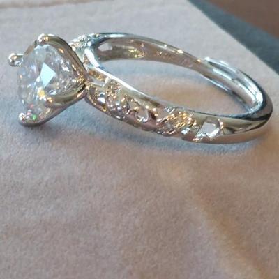 GRA CERTIFIED MOISSANITE RING