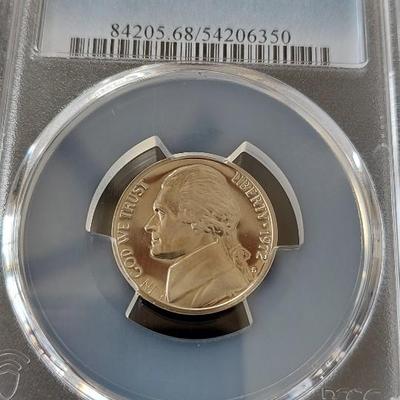 1972-S Jefferson Nickel graded PR68CAM by PCGS.