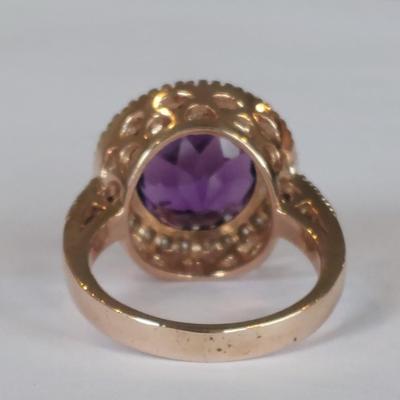 Lab-Created Sapphire Ring