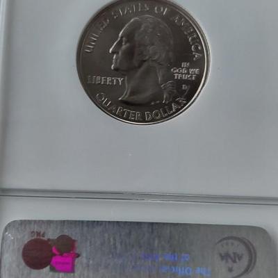 West Virginia quarter Ms 67 grade 2005