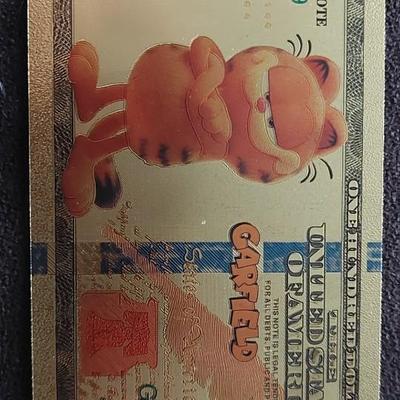 Federal Reserve gold note Garfield