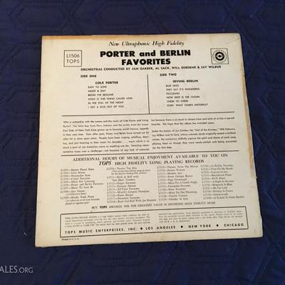 "Porter-Berlin Favorites" Record (33)