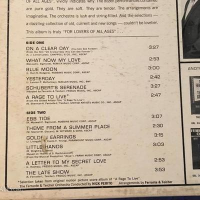 "For Lovers of All Ages" Ferrante & Teicher, Record (33) 