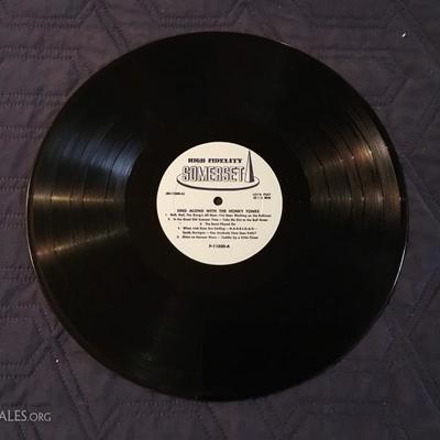 "Sing Along With the Honky Tonks" Honky Tonks, Record (33) 