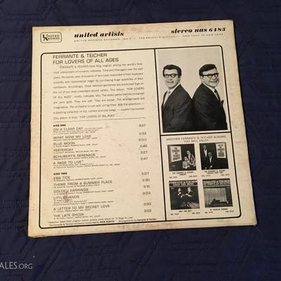 "For Lovers of All Ages" Ferrante & Teicher, Record (33) 