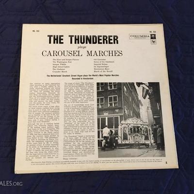 "Carasousel Marches" The Thunderer 