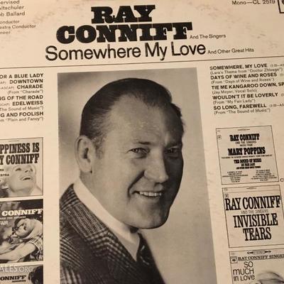 "Somewhere My Love" Ray Conniff, Record (33) 
