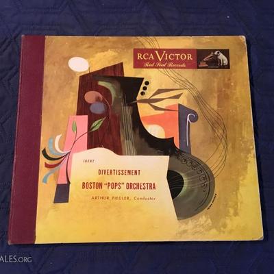 "Divertissement" Boston 'Pops' Orchestra, Record (33) 