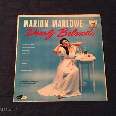 "Dearly Beloved" Marion Marlowe, Record (33)
