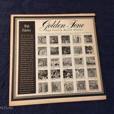"Big Hits" Golden Tone Hi-Fidelity, Record (33)