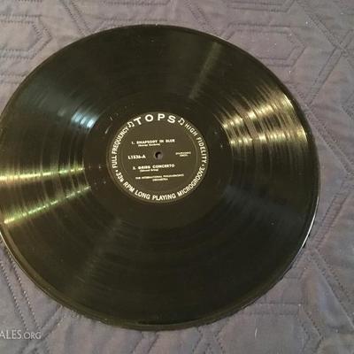 "Rhapsody in Blue" The International Philharmonic" Record (33)