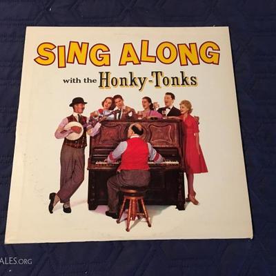 "Sing Along With the Honky Tonks" Honky Tonks, Record (33) 
