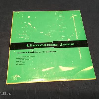 "Timeless Jazz" Coleman Hawkins. Record (33)