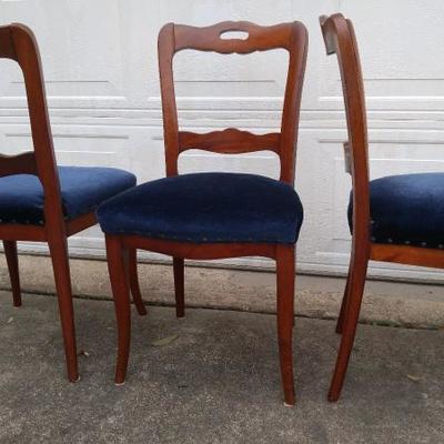 Four Chairs made in Finland circa 1920's