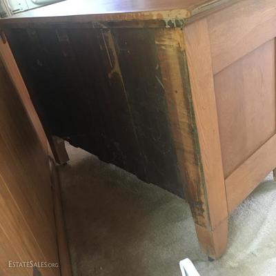 Lot 2- Antique Oak Dresser